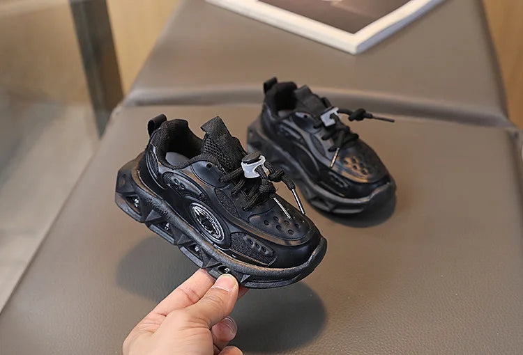 Baby Shoes2026 Spring Autumn New Boys and Girls Light Up Clunky Sneaker Small and Medium-sized Children's Soft Soled Baby Shoes kids_shoes