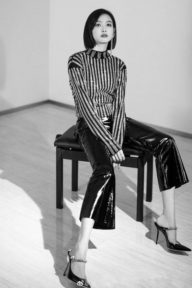 2025 Summer New High-heeled Stiletto Pointed Rhinestone Slippers Women's Outer Wear One-word with Baotou Half Drag Muller Shoes heels_bridal