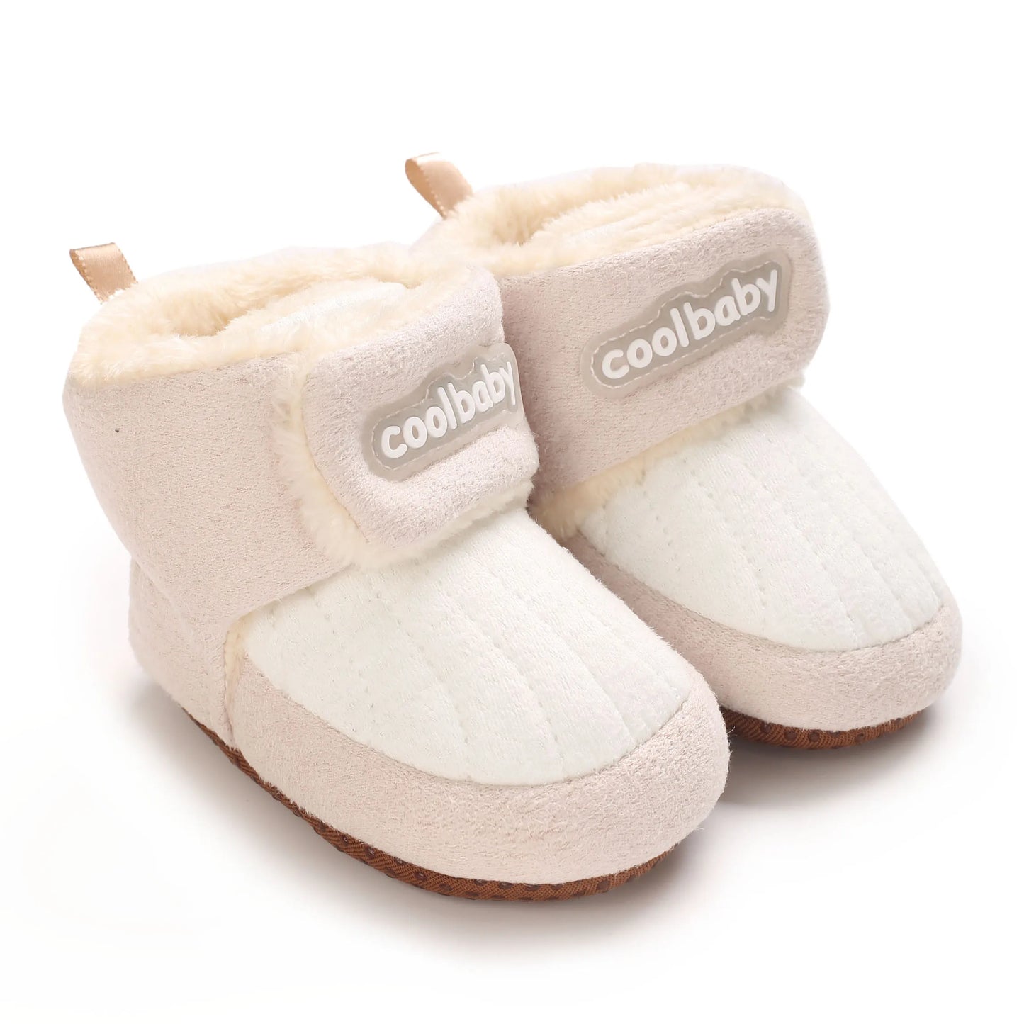Winter Newborn Boys and Girls Cute Cartoon Cotton Shoes with Soft Sole and Warm Boots Preschool Walking Shoes  Winter Newborn kids_shoes