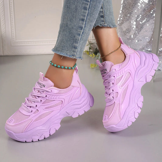 Women Sneakers 2024 New Fashion Chunky Sneakers Women Outdoor Tennis Platform Sports Shoes for Women Lightweight Designer Shoes sneakers_platform