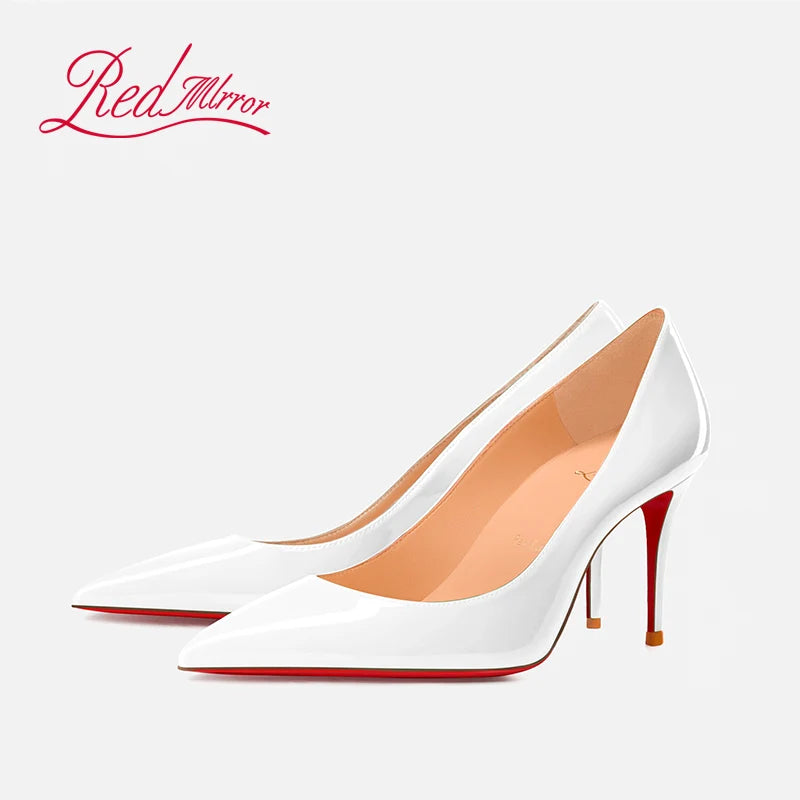 Shoes For Woman 2025 Trend Luxury Red Bottoms High Heels Pointed Toe Stiletto Pumps 12 cm Comfortable Party Dress Wedding Shoes heels_stiletto
