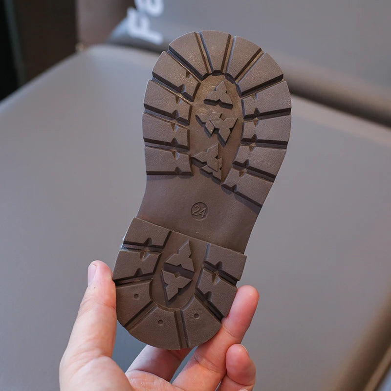 Autumn Winter Children's Boots 2-18 Years Old Padded Warm Boys Girls Cotton Shoes Hundred Anti-slip Kids Short Boots Shoes kids_shoes