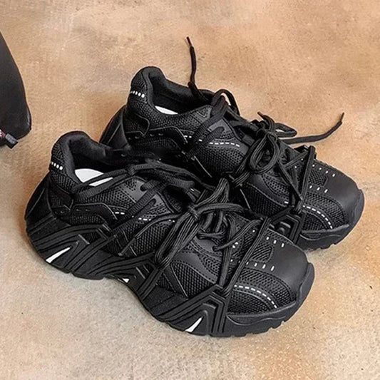 Woman Casual Canvas Shoes Top Quality Women Sneakers Designer Thick Sole Breathable Walking Sneakers Board Vulcanized Shoes sneakers_platform