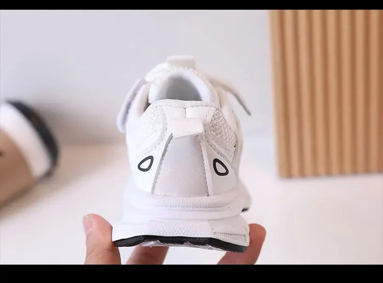 Kids Casual Running Shoes with Thick Soles Boys Girls Fashion Versatile Sports Shoes 2026 New Children Mesh Breathable Sneakers kids_shoes