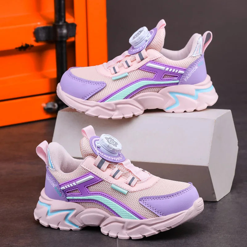 New Children Sports Shoes Boy Sneaker Black Mesh Summer Breathable Kids Casual Shoes Boy Running Tennis Running Sneaker kids_shoes