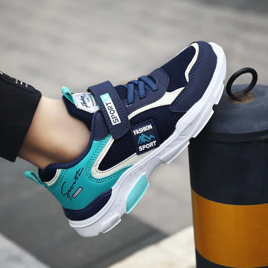 Children's shoes boy sneakers in the spring and autumn with breathable non-slip surface pupil cuhk boy boy fashion shoes kids_shoes