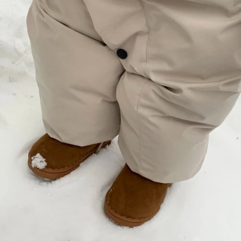 Children Snow Boots Winter Cute Warm Fashion Anti Slip Shoes Kids Boys Girls Leisure Thick Fur Platform Flat Short Boot Sneakers kids_shoes