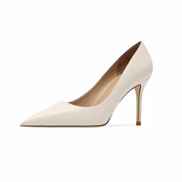 elegant Heels for women 2025 luxury Star Style Women High Heels Shoes Matte Classic Pumps Pointed Toe Thin Heel Prom Shoes women heels_stiletto