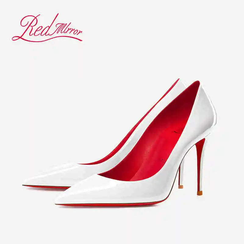 Women's High-heeled Shoes Red Bottoms Stiletto Pumps Black Naked Shallow Pointed Toe High Heels Luxury Brand Fashion Prom Shoes heels_stiletto