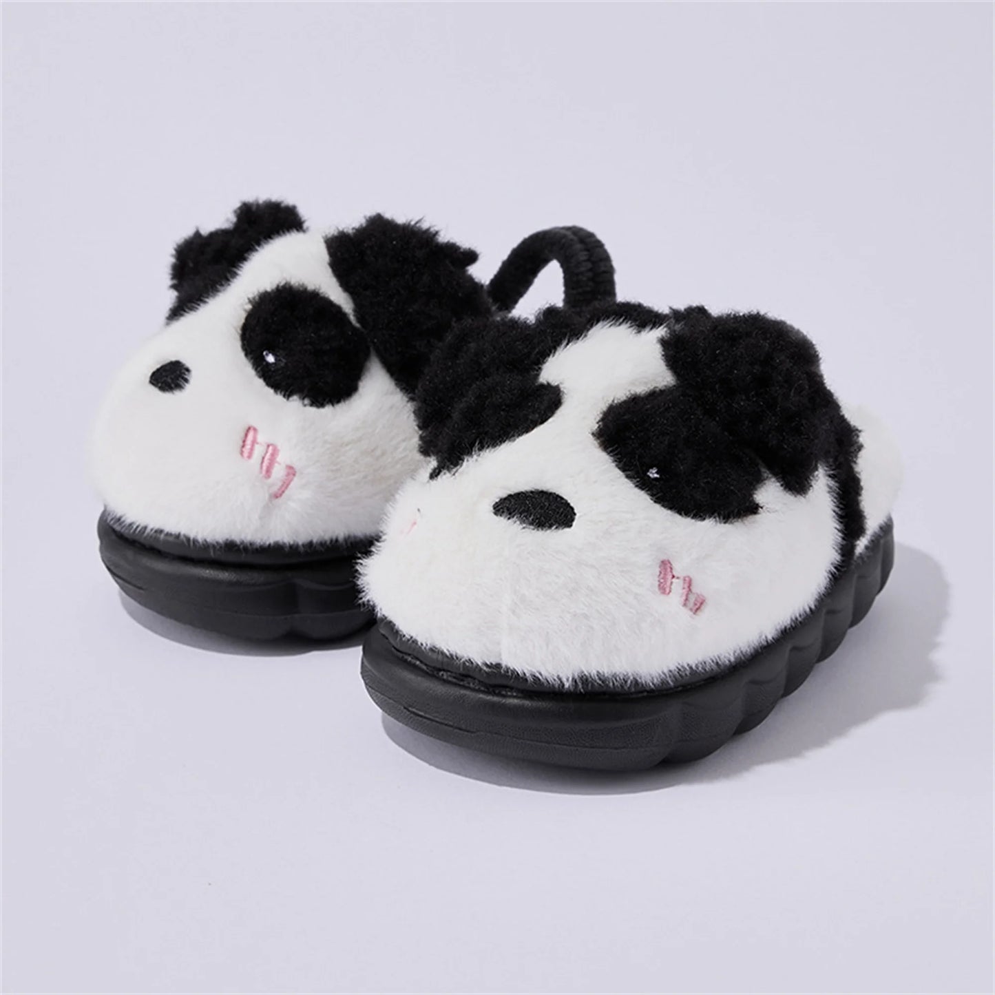Children's cotton slippers, autumn and winter, indoor anti-skid and warm cartoon for men, women, small and medium-sized children kids_shoes