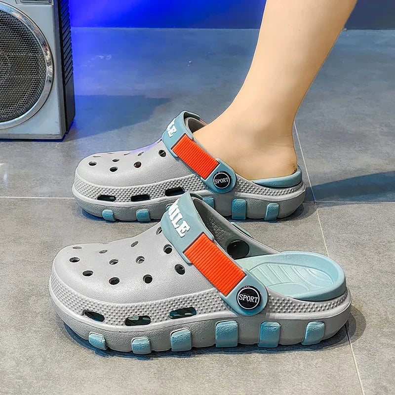 Children Slippers Boy Clogs Summer Beach  Shoes Sneaker Casual Comfortable Indoor Outdoor Sports Sandals for Boy 4 To 10 Years kids_shoes