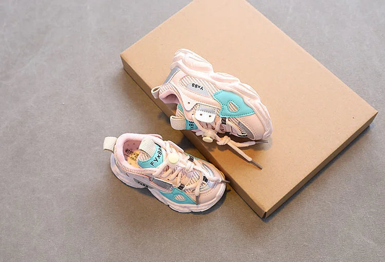 Size 21-36 Baby Toddler Shoes For Boys Girls Breathable Mesh Little Kids Casual Sneakers Non-slip Children Sport Shoes tenis kids_shoes