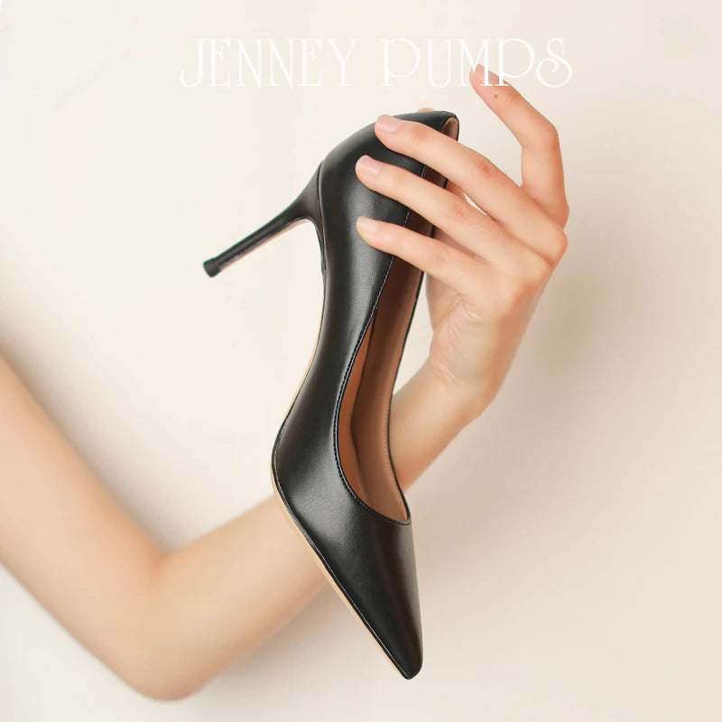 Heels for women luxury Matte Black women's High Heels shoes Dress Pumps Sexy Party Pointed Toe Stilettos Prom Ladies shoes Women heels_stiletto