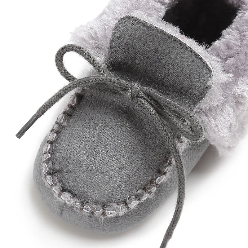 Freshman baby cotton walking shoes with soft soles, warm autumn and winter snow boots, comfortable baby walking shoes kids_shoes