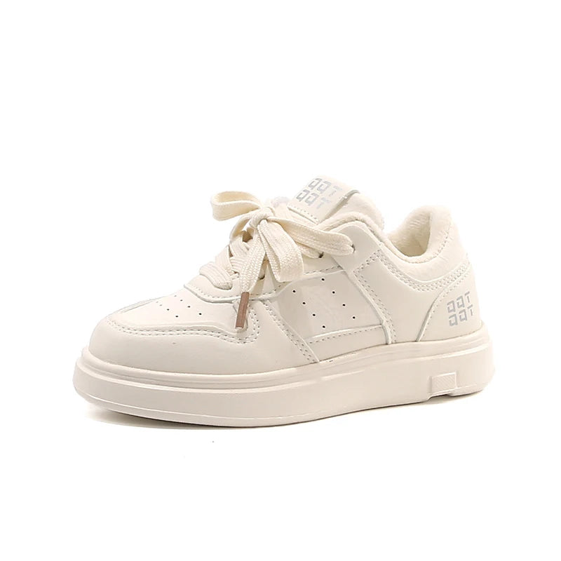 Children Sports Shoes Breathable Soft Bottom Kids Casual Shoes Non-slip 2025 Winter Boys Girls Tennis Shoes White Trendy Suede kids_shoes