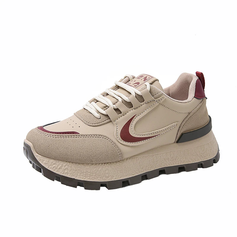 Women Sneakers 2025 New Spring Autumn Brand Luxury Vulcanize Shoes Casual Footwear Zapatillas Mujer Light Flat Breathable Shoes sneakers_platform