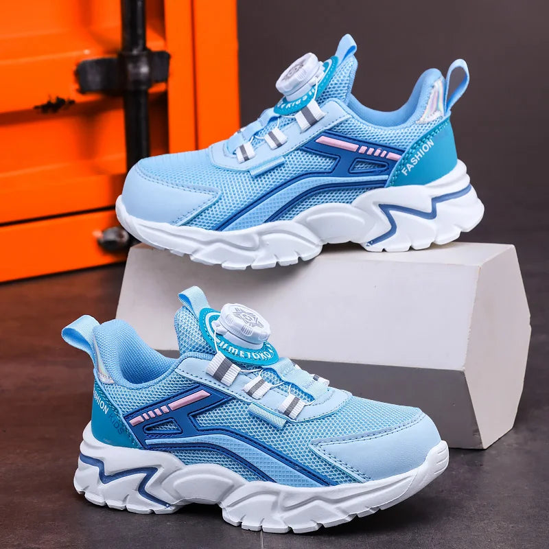 New Children Sports Shoes Boy Sneaker Black Mesh Summer Breathable Kids Casual Shoes Boy Running Tennis Running Sneaker kids_shoes