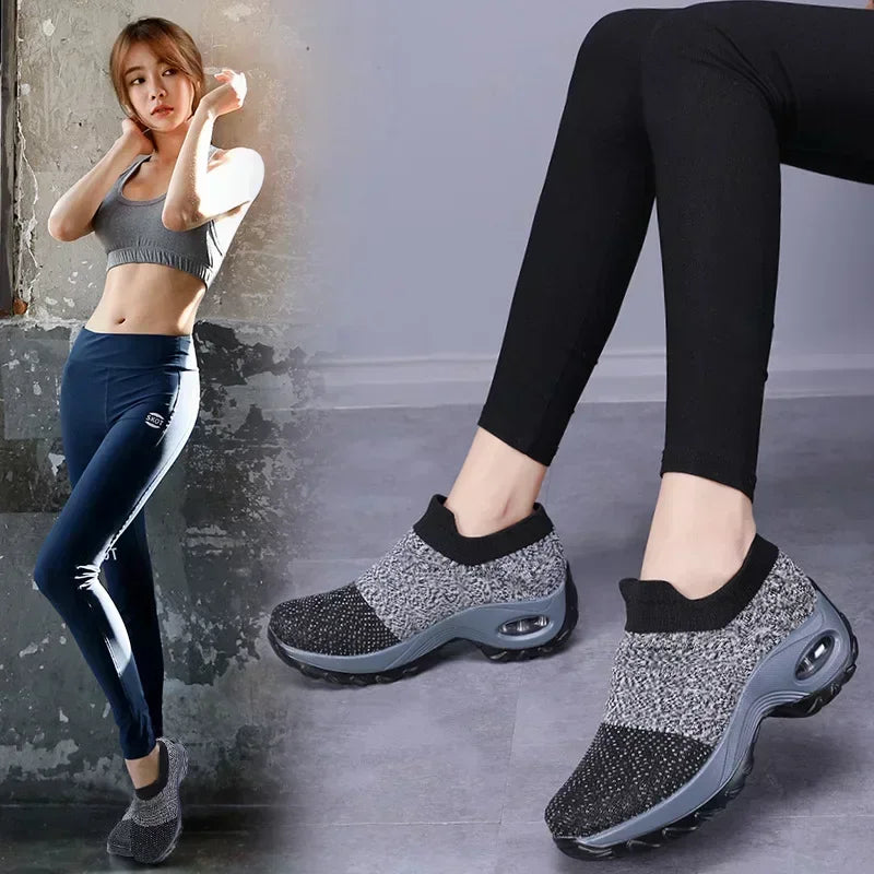 Women's Sneakers Versatle Ladies Orthopedic Sneakers Platform Shoes Women Casual Shoes Non-slip Wear-resistant Tennis Women sneakers_platform