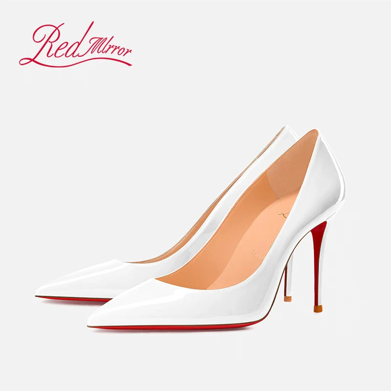 Shoes For Woman 2025 Trend Luxury Red Bottoms High Heels Pointed Toe Stiletto Pumps 12 cm Comfortable Party Dress Wedding Shoes heels_stiletto