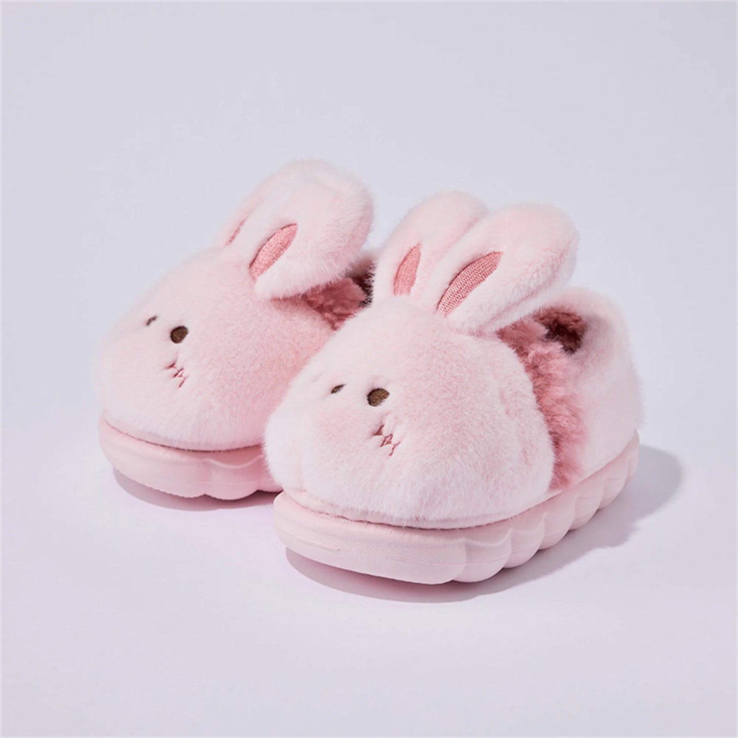 Children's cotton slippers, autumn and winter, indoor anti-skid and warm cartoon for men, women, small and medium-sized children kids_shoes