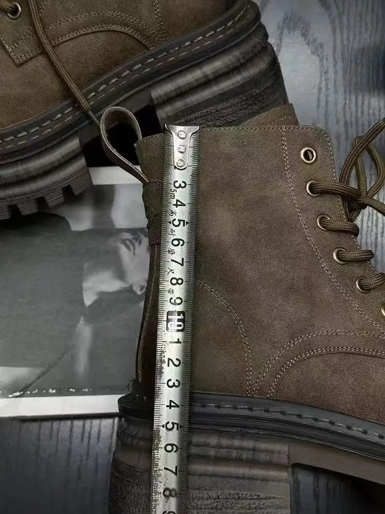 Platform Women's Ankle Boots Flats Designer Shoes Winter 2025 Fad Chelsea Boots New Walking Goth Leather Motorcycle Mujer Botas boots_platform