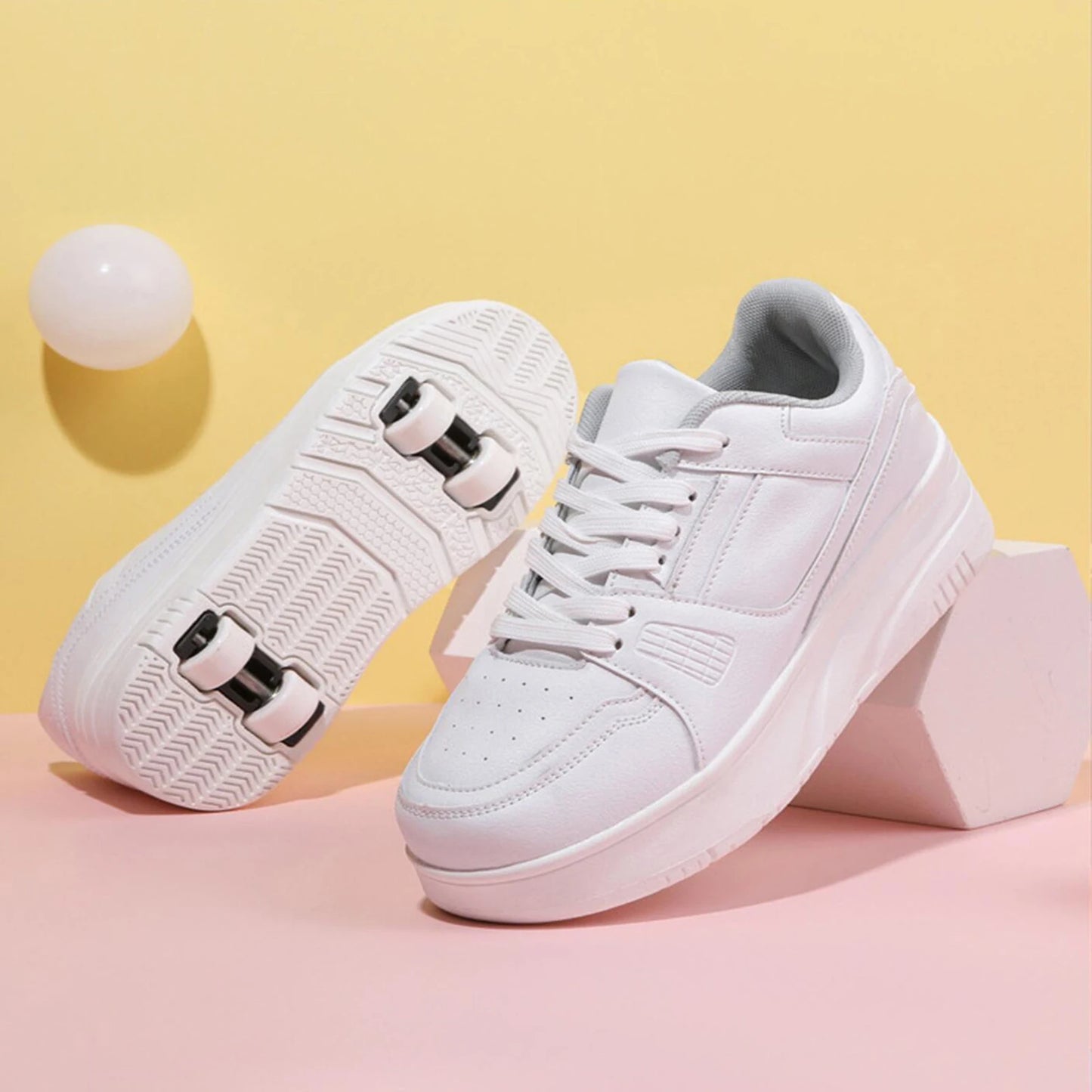 Roller Skate Shoes Kids Snickers With Wheels Children Rollerskates Fashion Outdoor Sports Shoes Girls Boys Gifts For kids_shoes