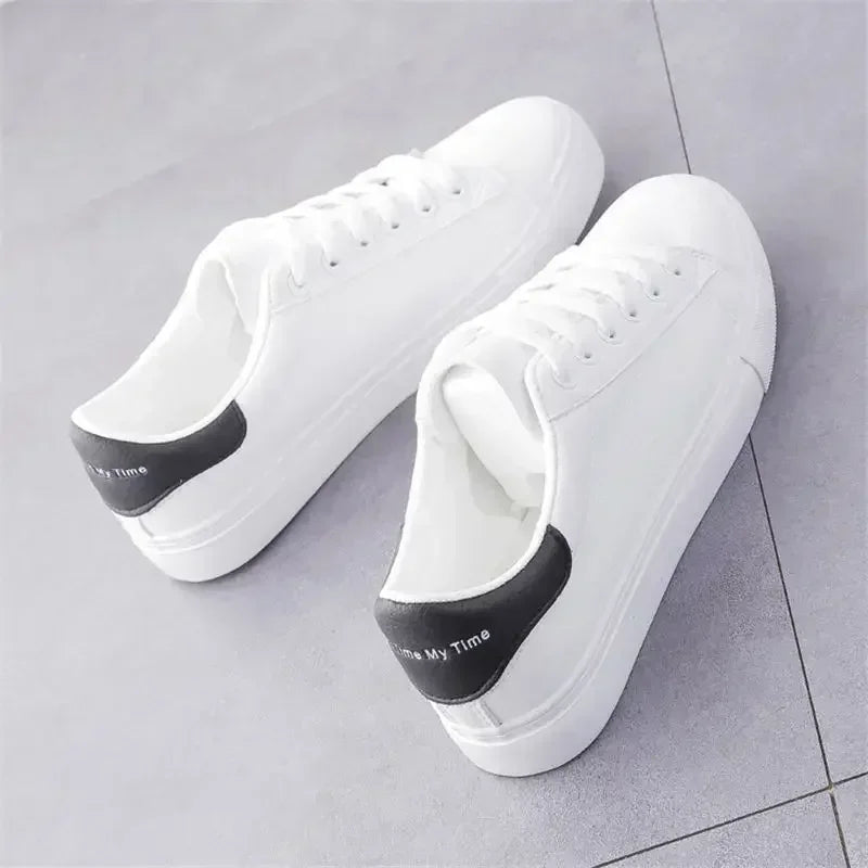 Women's Vulcanize Shoes White Shoe Women Running Spring Autumn Fashion Breathable Lace-Up Casual Sneakers Zapatos De Mujer sneakers_women