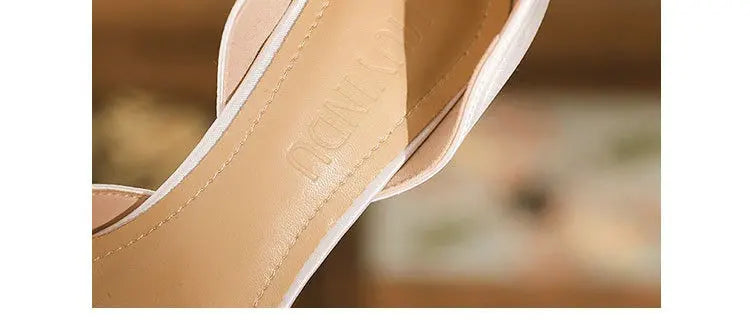 2025 Autumn New White French High Heels Pointy Rhine-Diamond Thin Heel Not Tired Foot Single Shoes Wedding Shoes heels_bridal