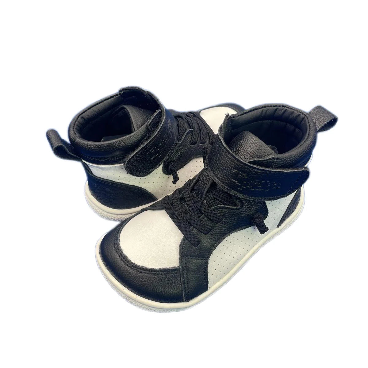 Tipsietoes Autumn Spring Genuine Leather Boots For Girls Boys Kids Barefoot Sneaker Leather Linning Light Weight Elastic Strape kids_shoes