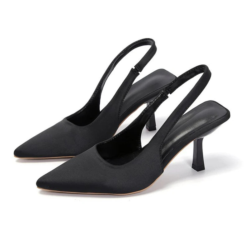 2024 New Sexy Women High Heels Luxury Pointed Toe Women's Pumps Fashion Shallow Sandals Stiletto Heels Women Party Wedding Shoes heels_stiletto