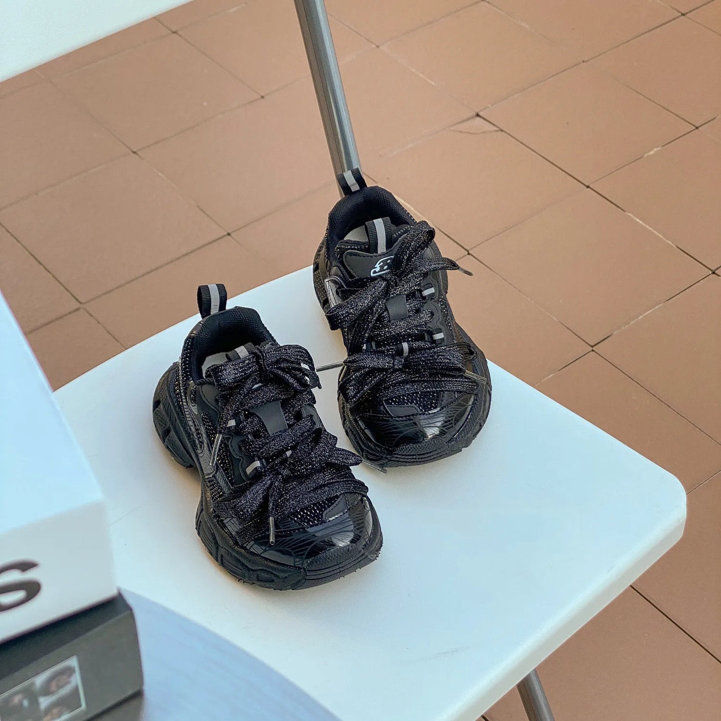 Kids Shoes Autumn Toddler Boys Shoes Brand Sports Running Sneakers Children Girls Fashion Shoeslace Crystals Flats Soft Sole kids_shoes