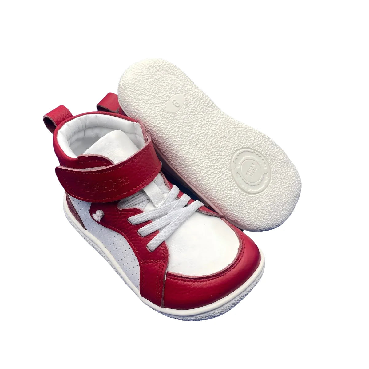 Tipsietoes Autumn Spring Genuine Leather Boots For Girls Boys Kids Barefoot Sneaker Leather Linning Light Weight Elastic Strape kids_shoes