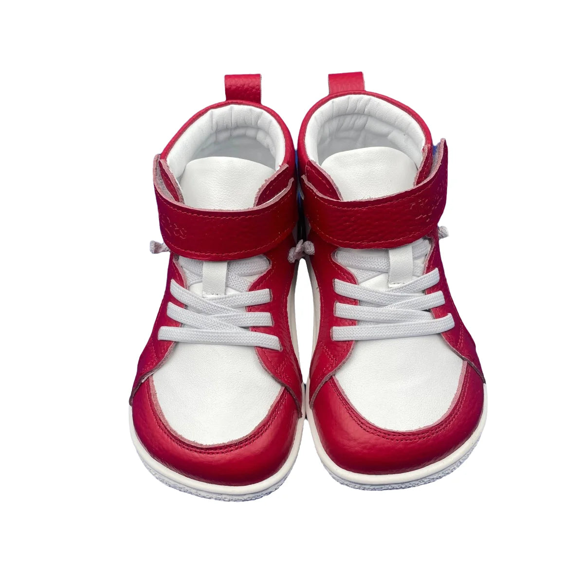 Tipsietoes Autumn Spring Genuine Leather Boots For Girls Boys Kids Barefoot Sneaker Leather Linning Light Weight Elastic Strape kids_shoes