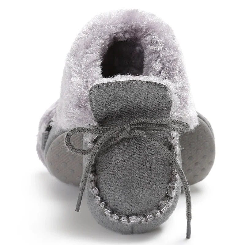 Freshman baby cotton walking shoes with soft soles, warm autumn and winter snow boots, comfortable baby walking shoes kids_shoes