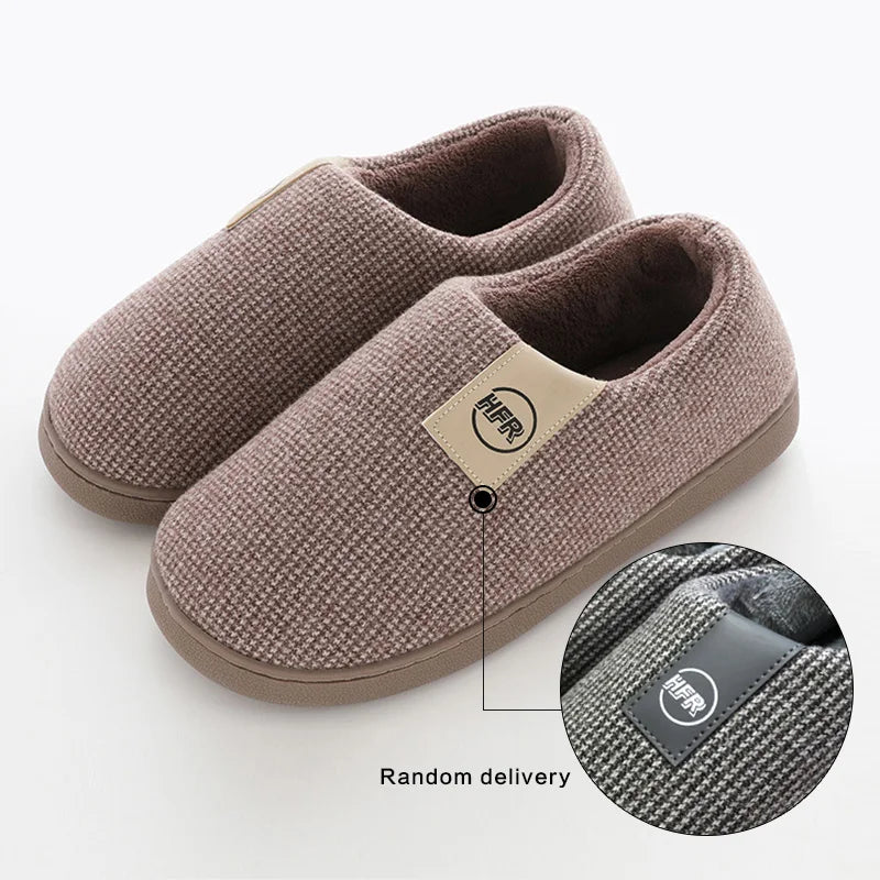 2025 Women's Winter Warm Shoes Plush Lining Indoor Slippers Couples Platform Heel High Top Snow Boots Female Male Home Slipper kids_shoes