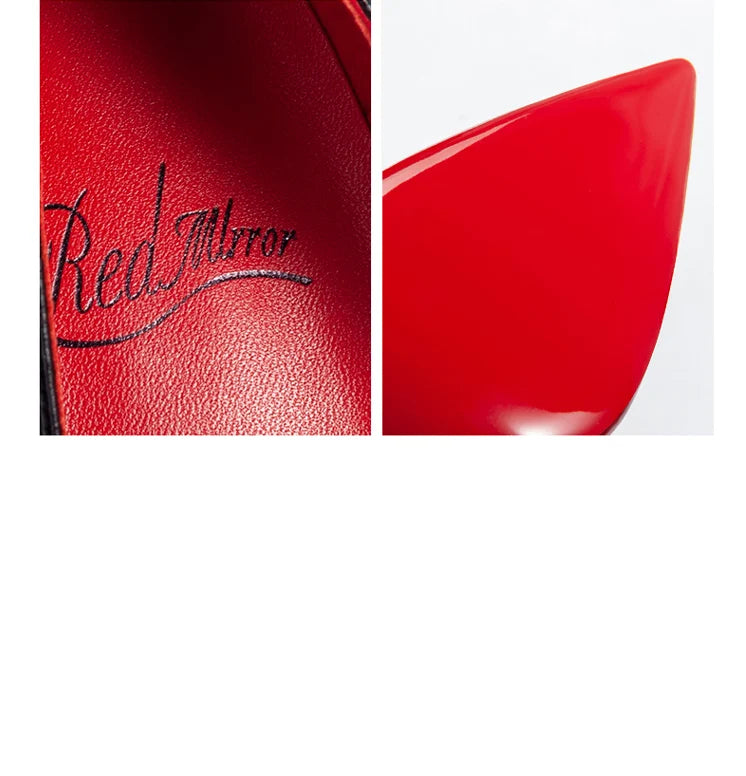 Shoes For Woman 2025 Trend Luxury Red Bottoms High Heels Pointed Toe Stiletto Pumps 12 cm Comfortable Party Dress Wedding Shoes heels_stiletto