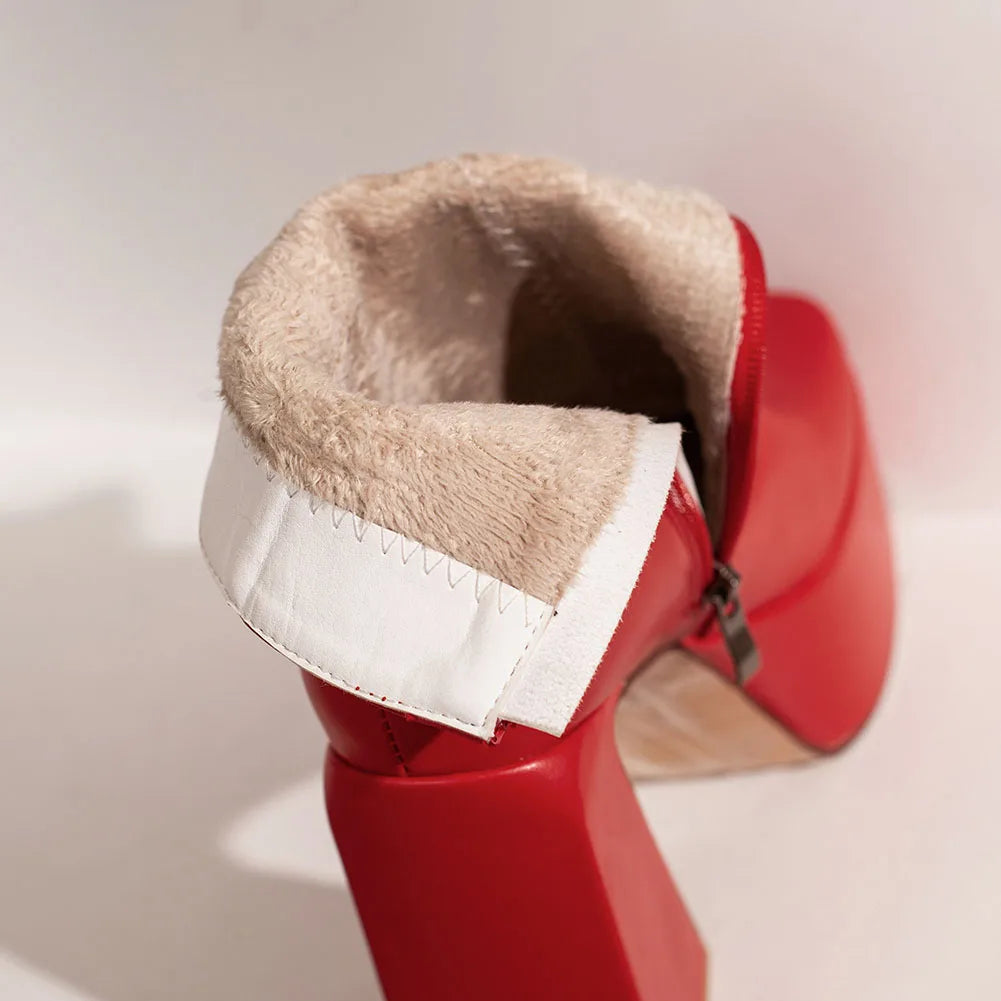 Platform Over The Knee High Boots 2022 Brand Design Zipper White Black Fashion Motorcycle Boots Sexy Party Walking Comfy Shoes boots_platform