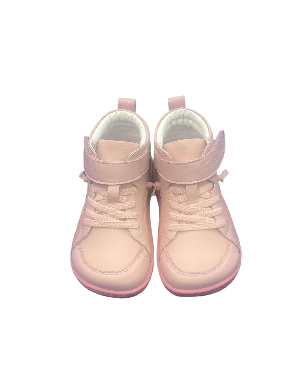 Tipsietoes Autumn Spring Genuine Leather Boots For Girls Boys Kids Barefoot Sneaker Leather Linning Light Weight Elastic Strape kids_shoes