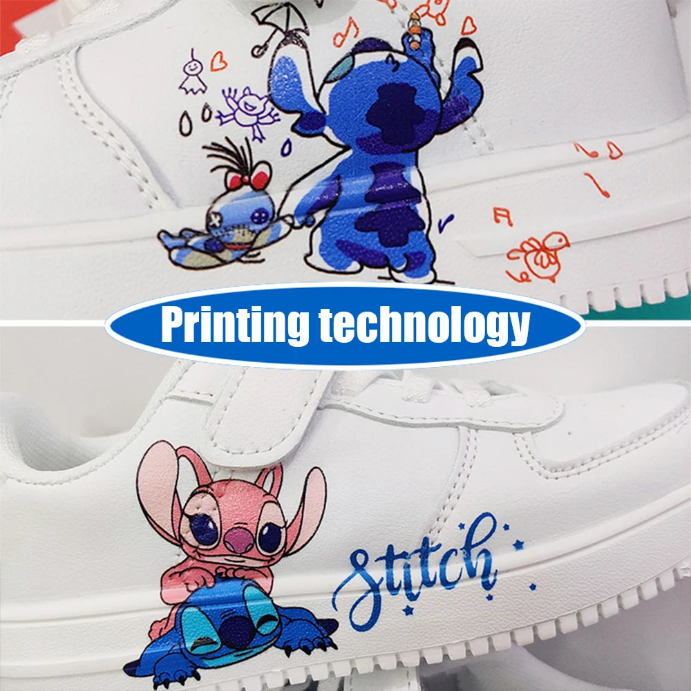 Stitch Shoes sneakers for children Student Casual basketball Kid Sneakers girls boys Running Sports Shoes Gift kids_shoes