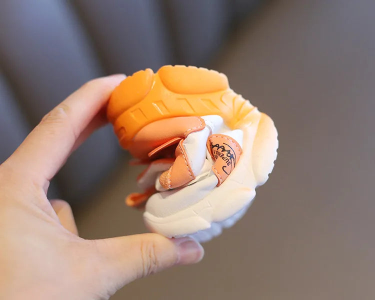 Size 20-31 Children Wear-resistant Casual Sports Shoes Baby Anti-slip Toddler Shoes Girls Boys Kids Soft Bottom Running Sneakers kids_shoes