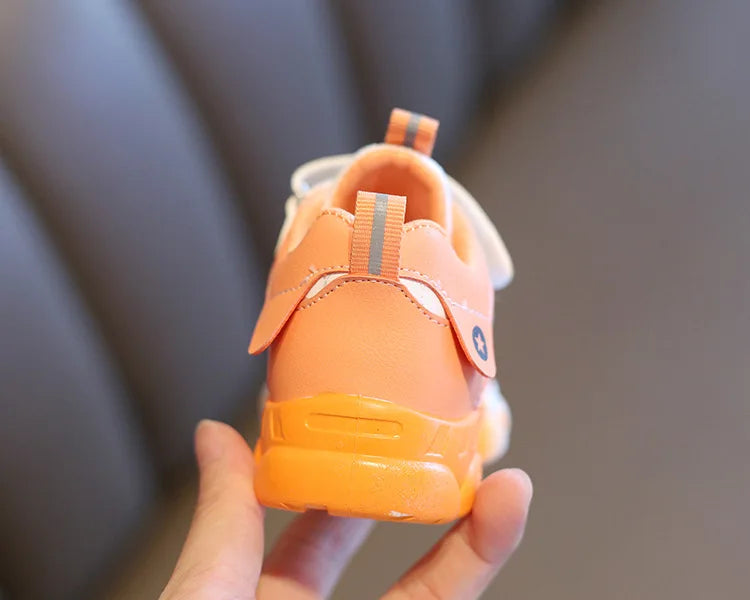 Size 20-31 Children Wear-resistant Casual Sports Shoes Baby Anti-slip Toddler Shoes Girls Boys Kids Soft Bottom Running Sneakers kids_shoes