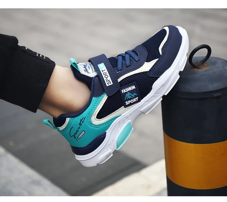 Children's shoes boy sneakers in the spring and autumn with breathable non-slip surface pupil cuhk boy boy fashion shoes kids_shoes