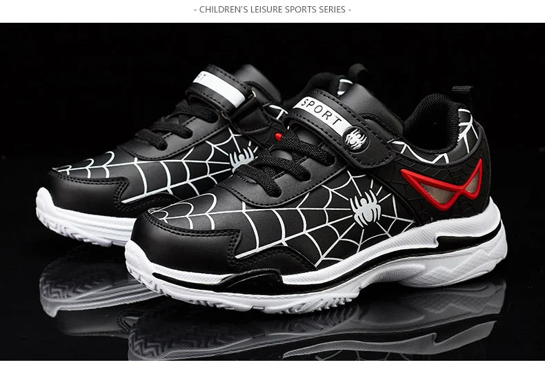 Luxury Kids Shoes Boys Sneakers PU Leather Children Sneakers 2024 New Fashion Casual Sports Tennis Shoes for Boy kids_shoes