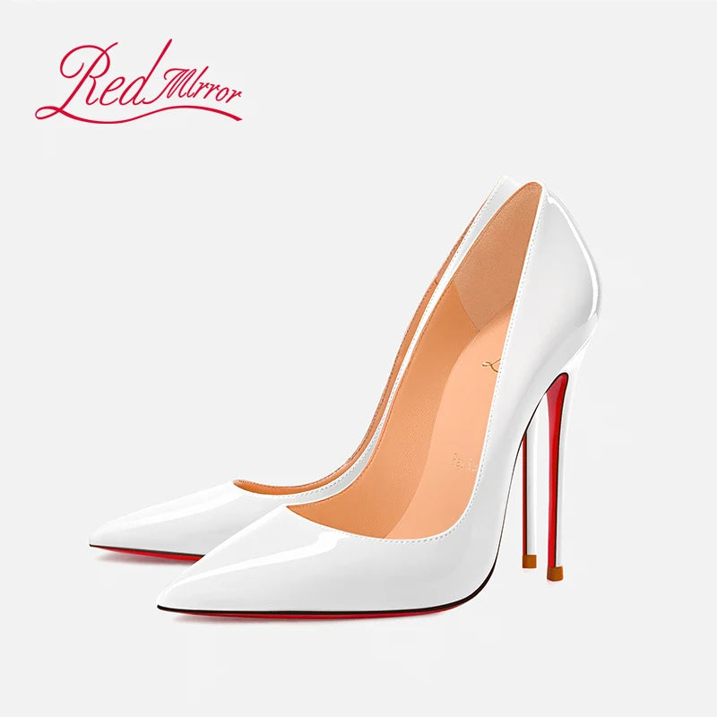 Women's High-heeled Shoes Red Bottoms Stiletto Pumps Black Naked Shallow Pointed Toe High Heels Luxury Brand Fashion Prom Shoes heels_stiletto