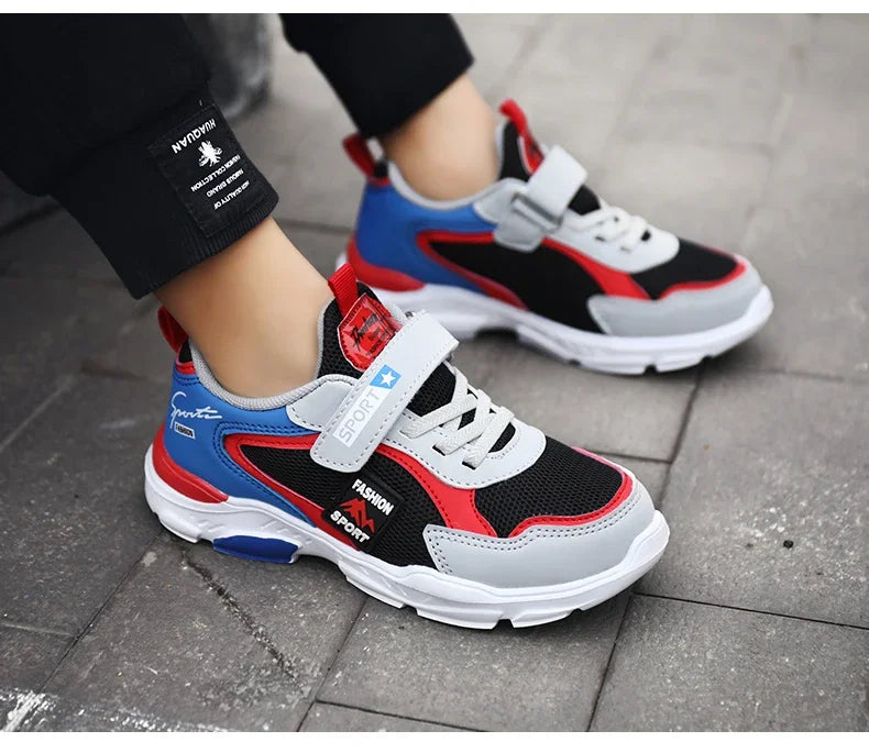 Children's shoes boy sneakers in the spring and autumn with breathable non-slip surface pupil cuhk boy boy fashion shoes kids_shoes
