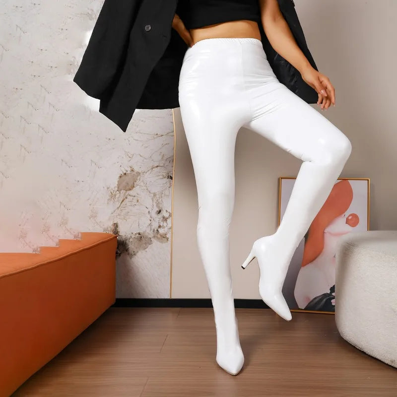 Plus Size 46 Sexy Over The Knee Boots Women Unisex Drag Queen Stiletto High Heels Platform Boots Party Dance Stripper Club Shoes boots_highheel