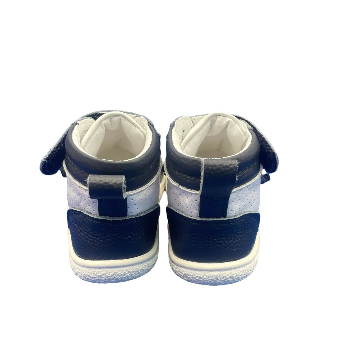 Tipsietoes Autumn Spring Genuine Leather Boots For Girls Boys Kids Barefoot Sneaker Leather Linning Light Weight Elastic Strape kids_shoes