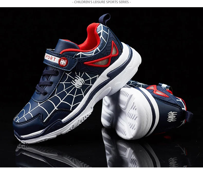 Luxury Kids Shoes Boys Sneakers PU Leather Children Sneakers 2024 New Fashion Casual Sports Tennis Shoes for Boy kids_shoes