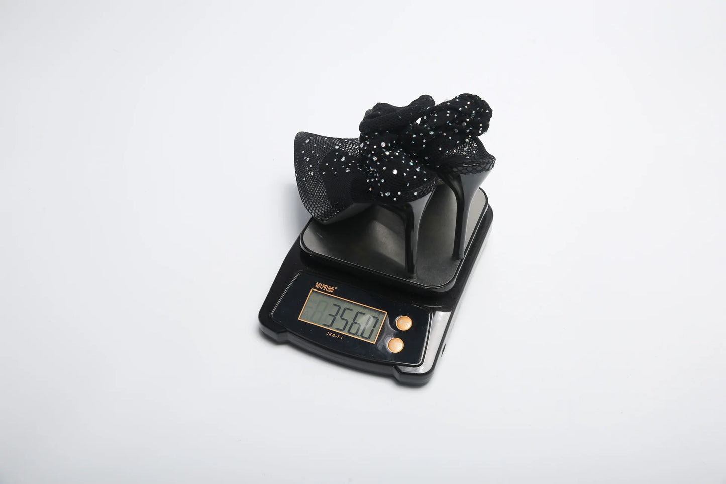 Sexy Bling Rhinestone Mesh Shoes Over The Knee Boots Women Pointed Toe Sandals Nightclub High Heels Femininas 2026 boots_highheel