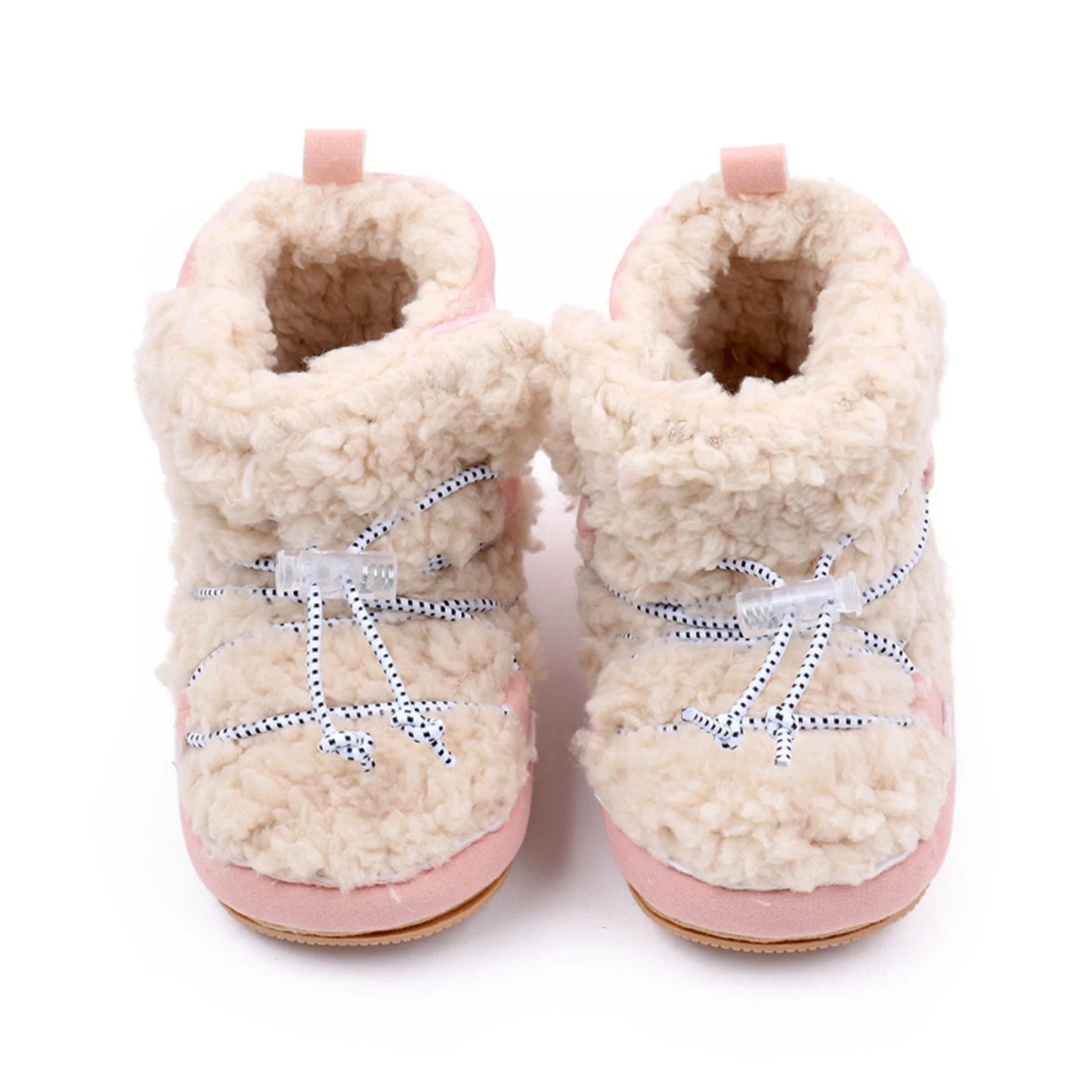 Newborn Girls Snow Boots Coral Fleece Winter Cute Ankle Boots Warm Baby Walking Shoes for Toddler Infant kids_shoes